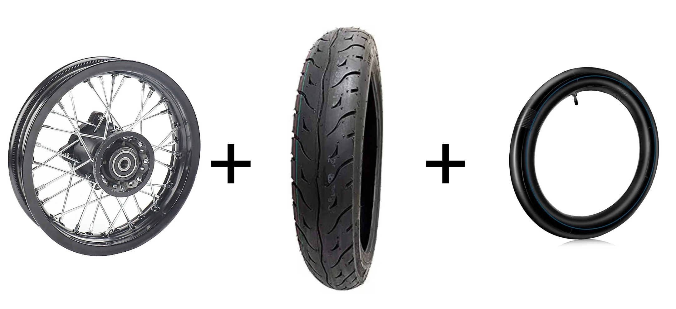 Upgraded 14in Wheels & Street Tires